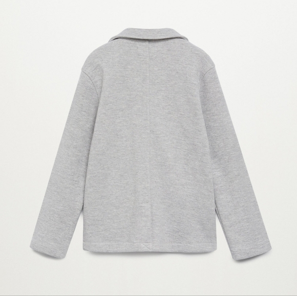 Mango Boy's Structured Textured Blazer - Picture 3 of 13